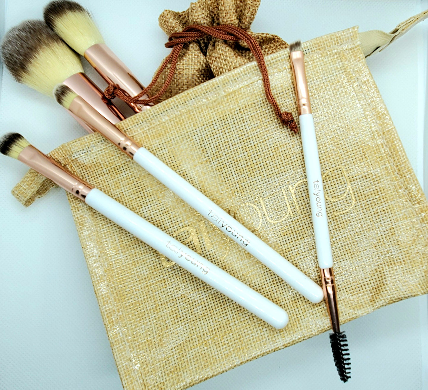 5 STEPS TO FLAWLESS VEGAN BRUSH SET